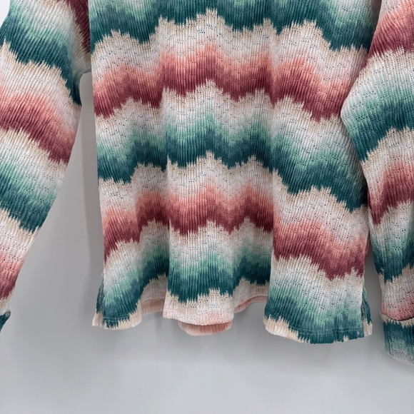 Show Me Your Mumu Top Women Medium NEW Long Bell Sleeve Open Knit Boho Hippie - Picture 4 of 12